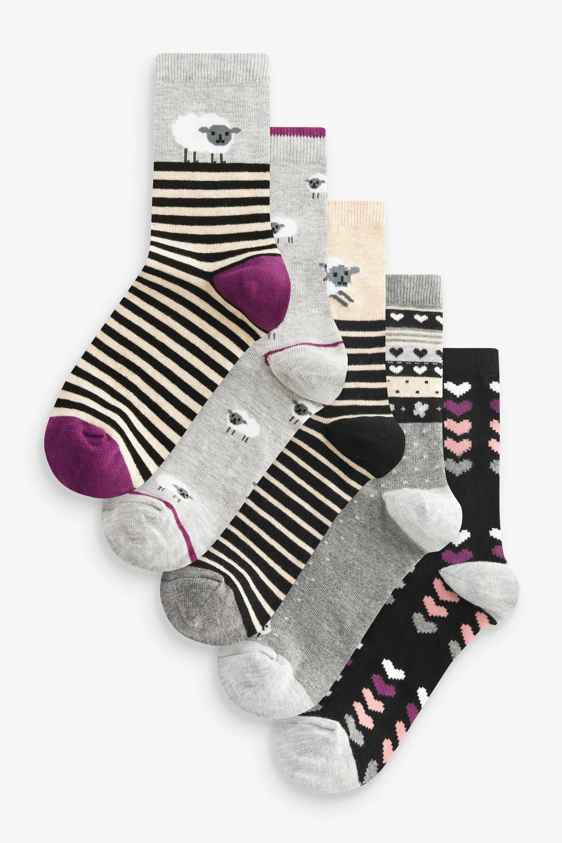 Ankle Socks 5 Pack    