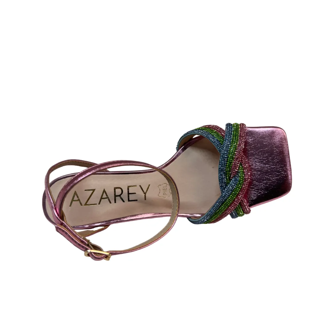 AZAREY sandalo donna ecopelle laminato 531H194M