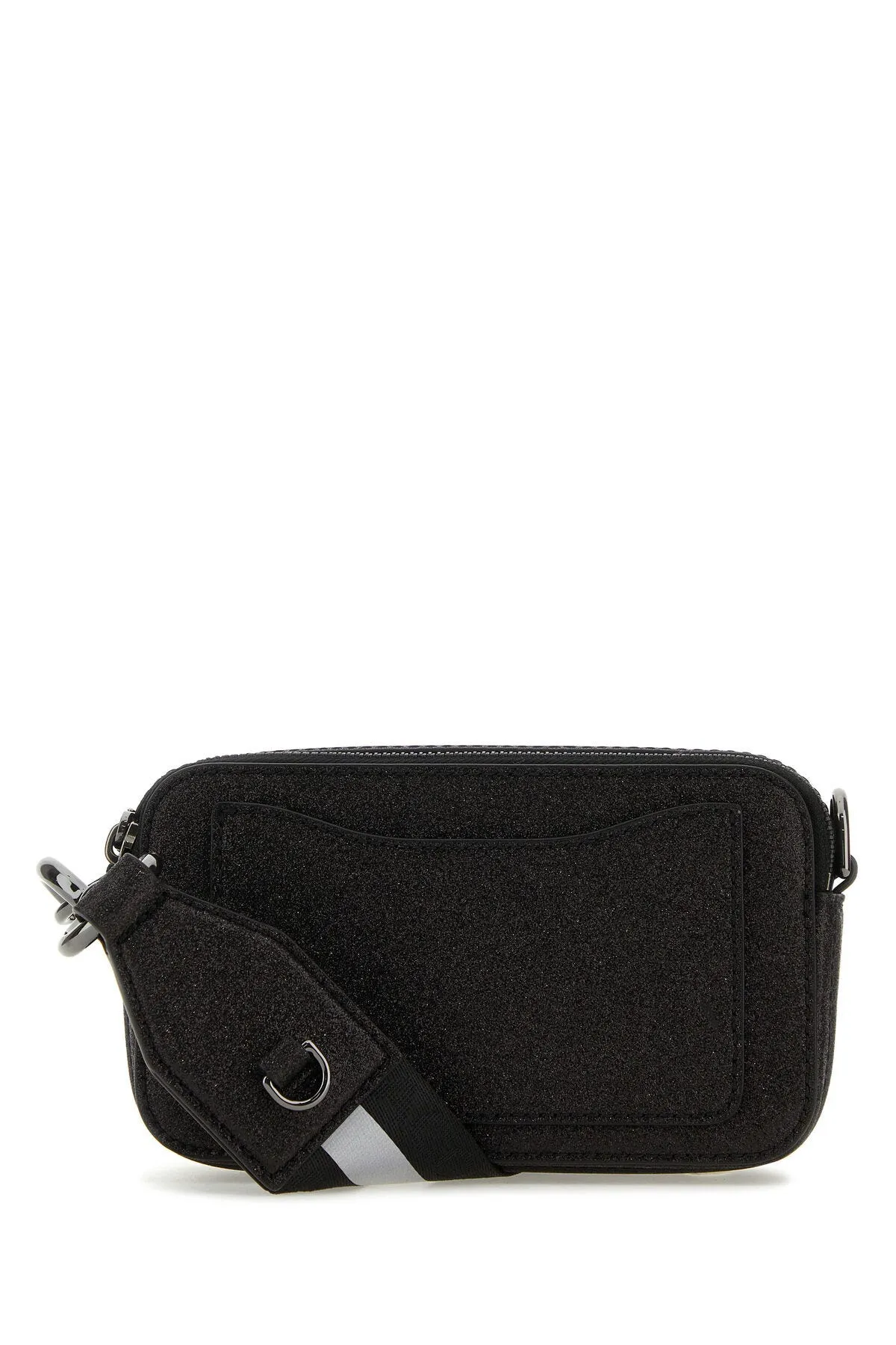 Black canvas The Snapshot crossbody bag     