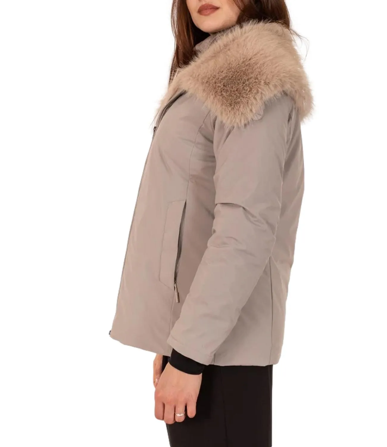 Brand PEOPLE OF SHIBUYA People Of Shibuya Giubbino Beige Donna