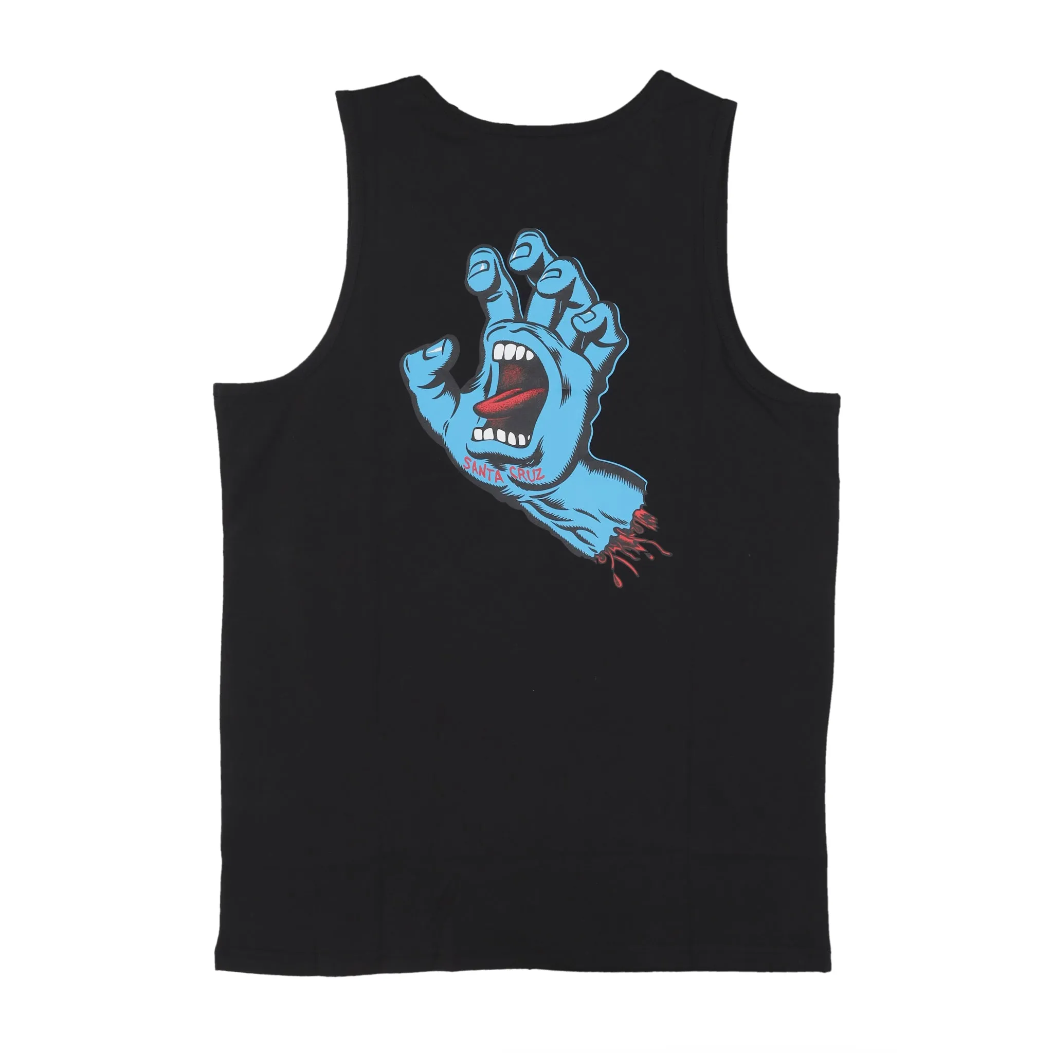 Canotta Uomo Screaming Hand Vest Black