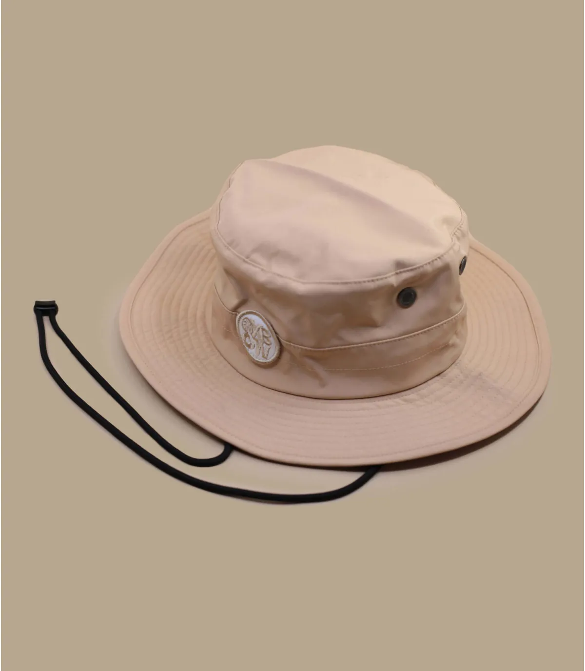 cappello da pescatore beige con cordoncino  Beost Boonie cheche     
