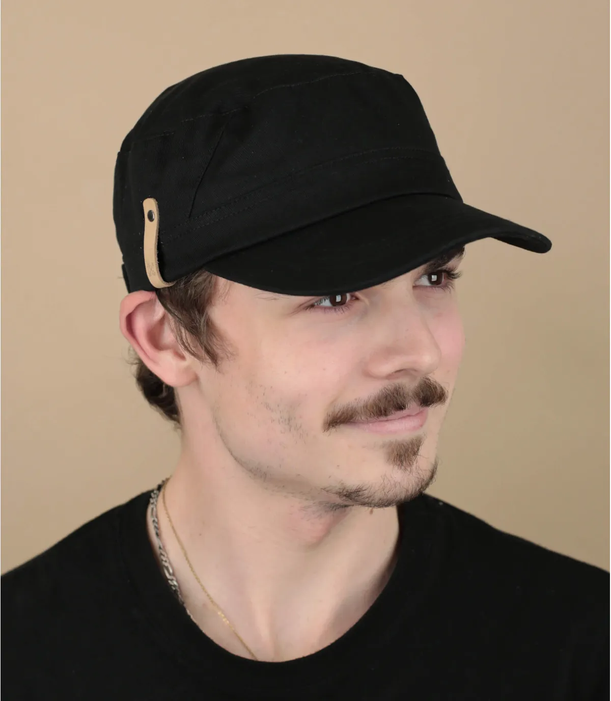 Cappello militare nero  Army Cap Elisama black     