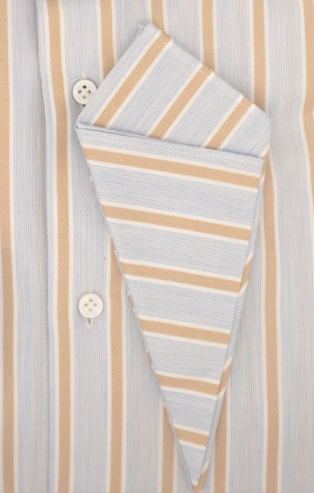 Carrel  Camicia manica lunga fondo celeste     