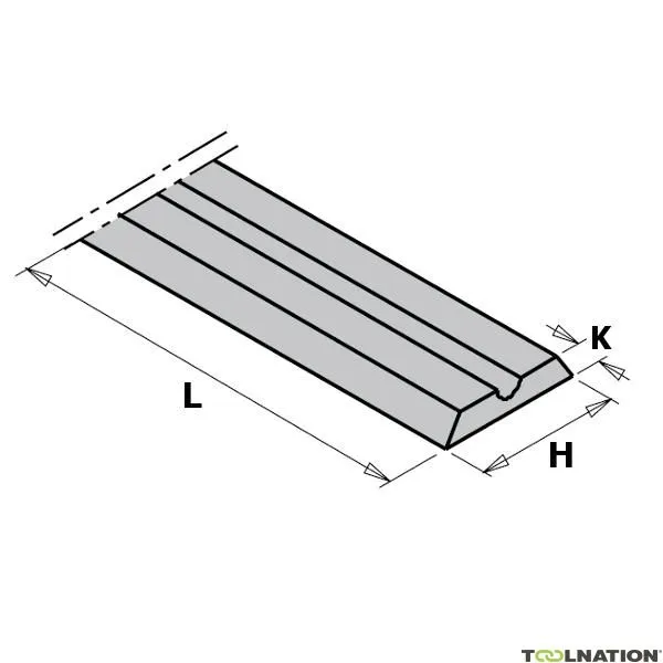 CMT 790.805.01 Lama WPL per pialla manuale 80,5x5,5x1,1 (10 pezzi)