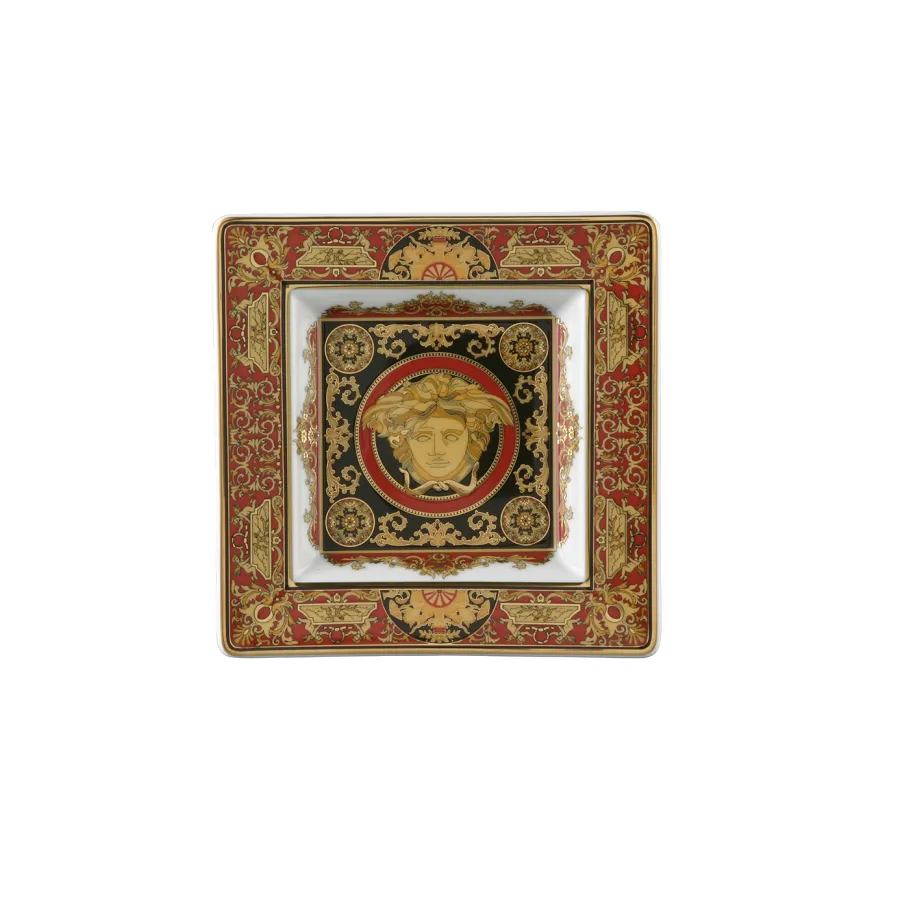 Coppetta Quadra “Medusa Red” Rosenthal Versace