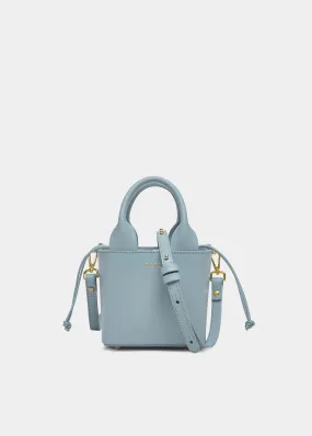 CUBO BAG LEATHER SKY