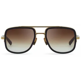 DITA - Mach-S - Oro Giallo Nero Opaco - DTS412 - Occhiali da Sole - DITA Eyewear
