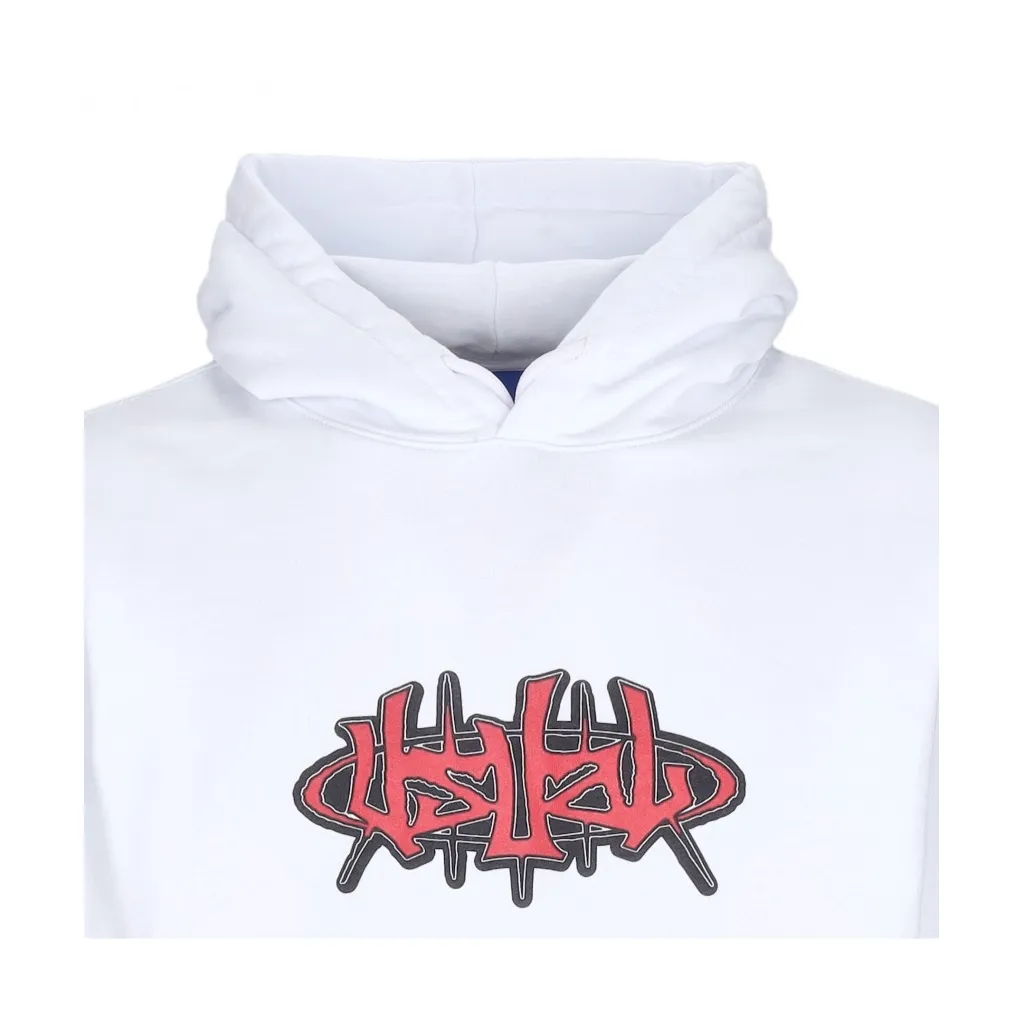 felpa cappuccio uomo hangar hoodie WHITE