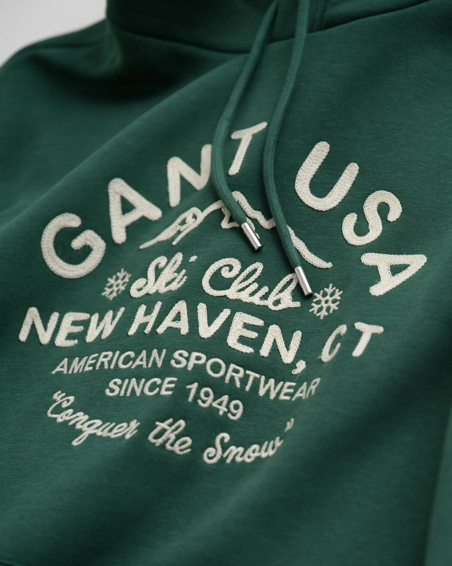 Felpa con cappuccio stampa Winter Sports GANT    