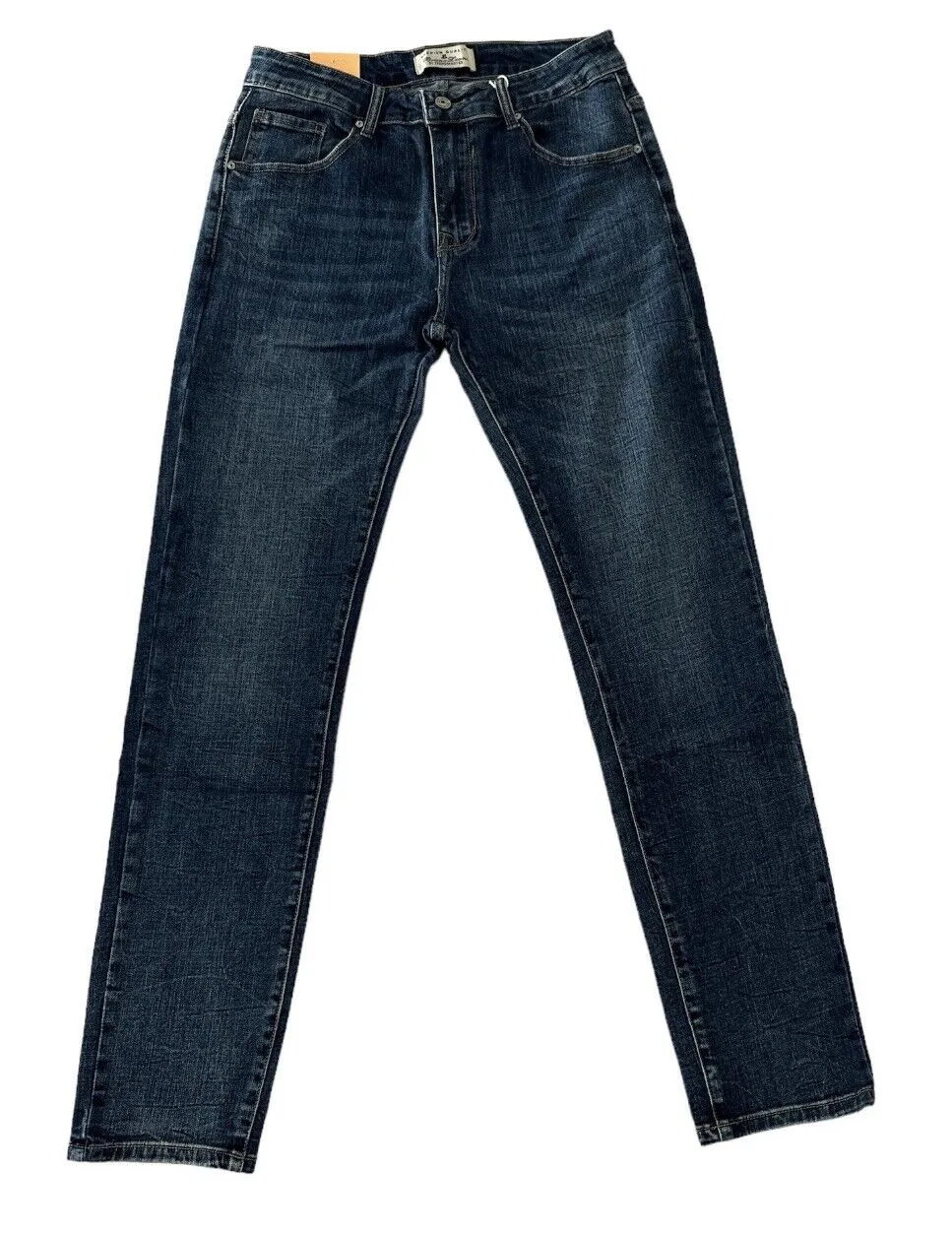 Jeans uomo elasticizzato pantaloni REGULAR denim cotone 5 tasche