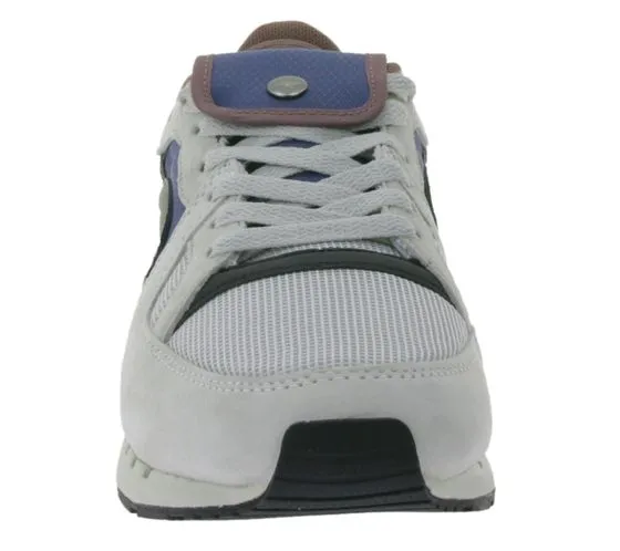 KangaROOS COIL R1 sneakers casual da uomo con dettagli in vera pelle, una piccola borsa rimovibile e suola Ortholite Scarpe 4730