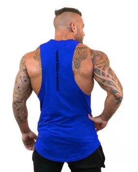 Marchio di abbigliamento sportivo Palestra Canotte Uomo Bodybuilder Canotta Allenamento Canotta Fitness Stringer Canotta Muscle