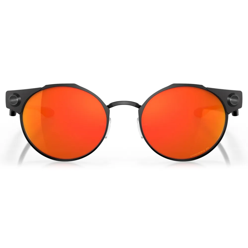 Oakley - Deadbolt - Prizm Ruby Polarized - Satin Black - Occhiali da Sole - Oakley Eyewear