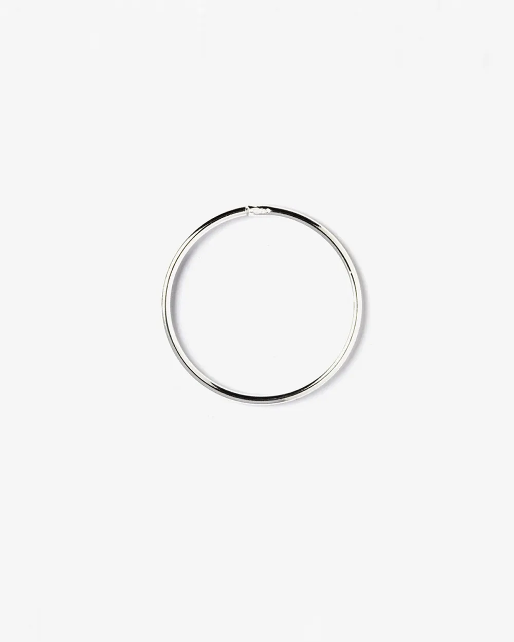 ORECCHINO A CERCHIO MINI FILO 012 - 20MM IN ARGENTO