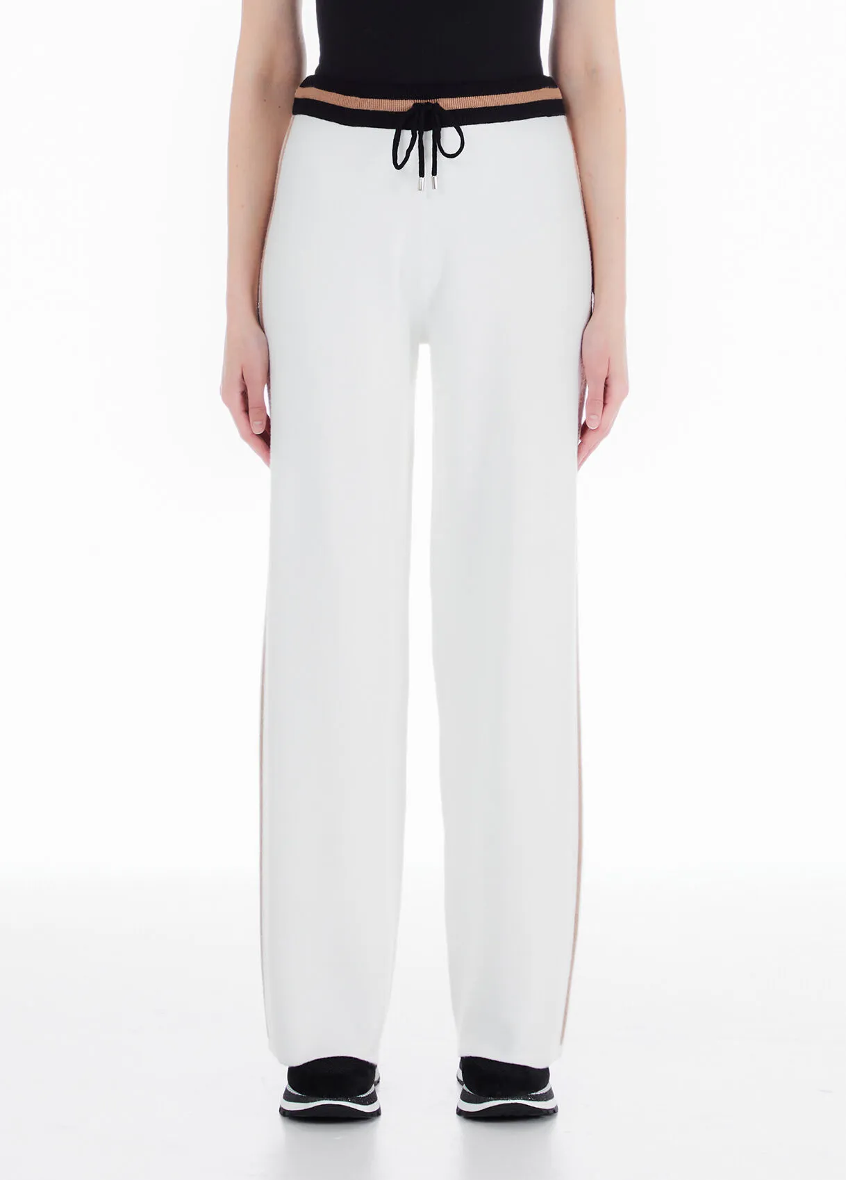 Pantaloni con motivo a righe