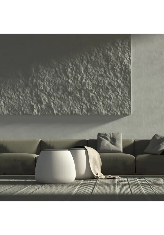 Pouf Tabasco -  Linea Modum by Telcom | GardenUp Colore Bianco - accessori senza cuscino