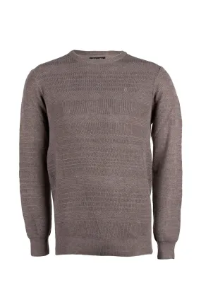 Pullover girocollo tinta unita