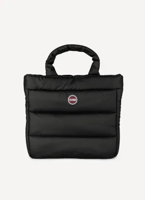 Quilted and padded shopper bag
