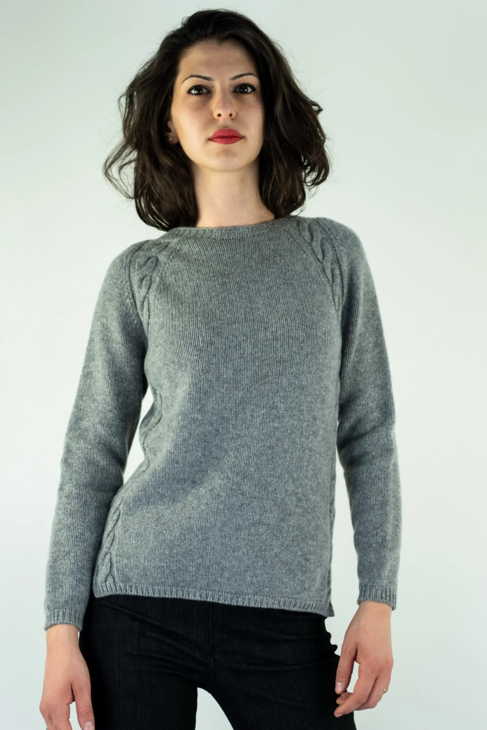 ‘S MAX MARA maglia in filato di cachemire GIOTPI variante 003 colore Grigio chiaro