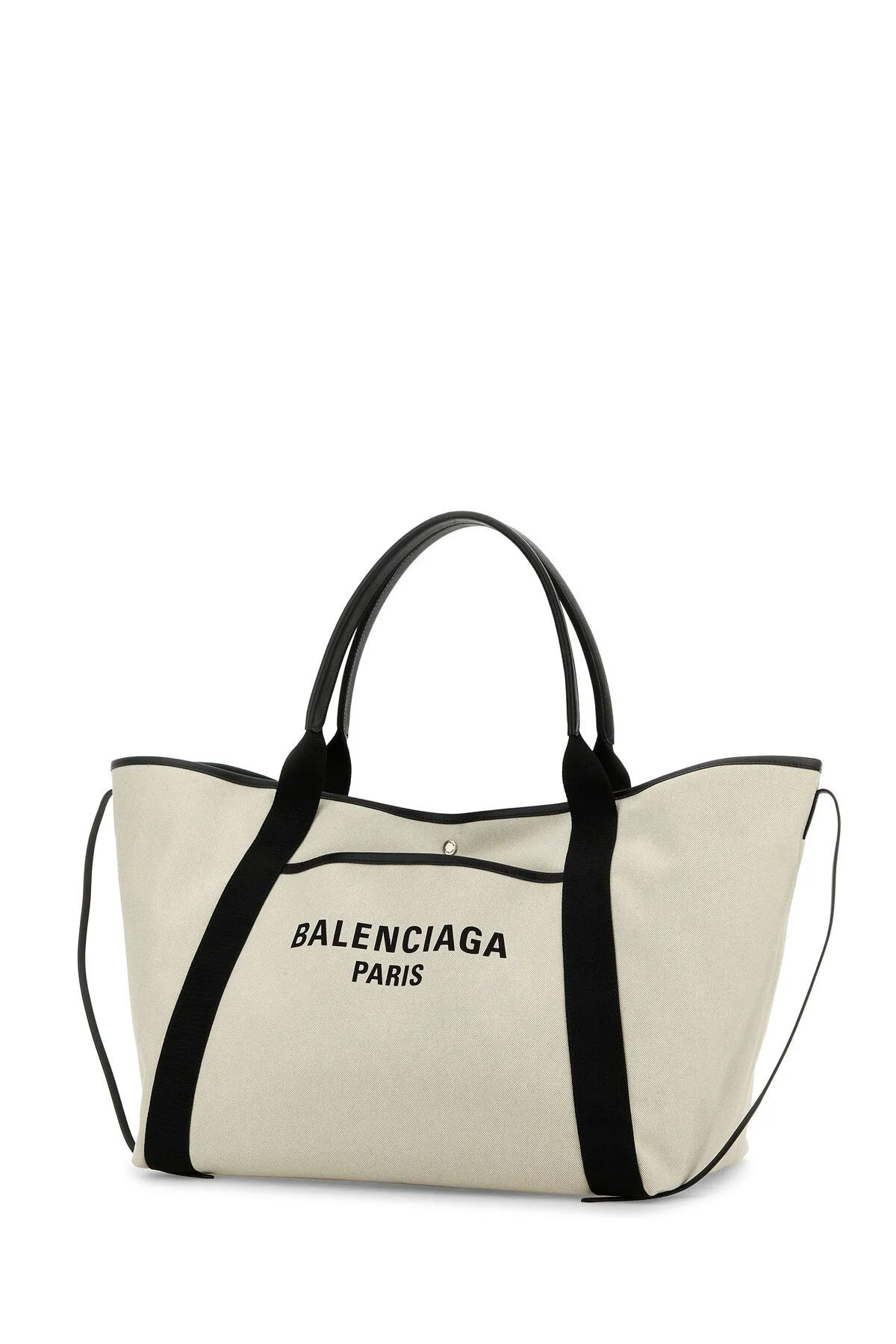 Sand canvas large Biarritz shopping bag    